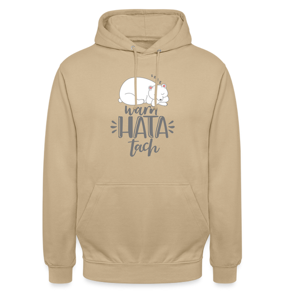 WarnHataTach - Unisex Hoodie - Beige