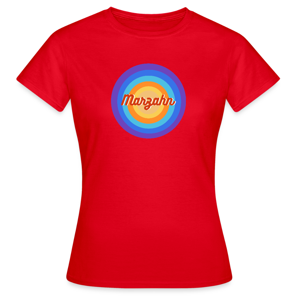 Marzahn Retro - Frauen Premium T-Shirt - Rot