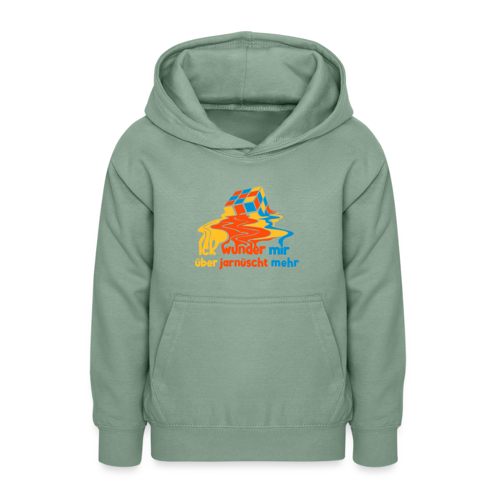 Ick Wunder Mir - Teenager Hoodie - Graugrün