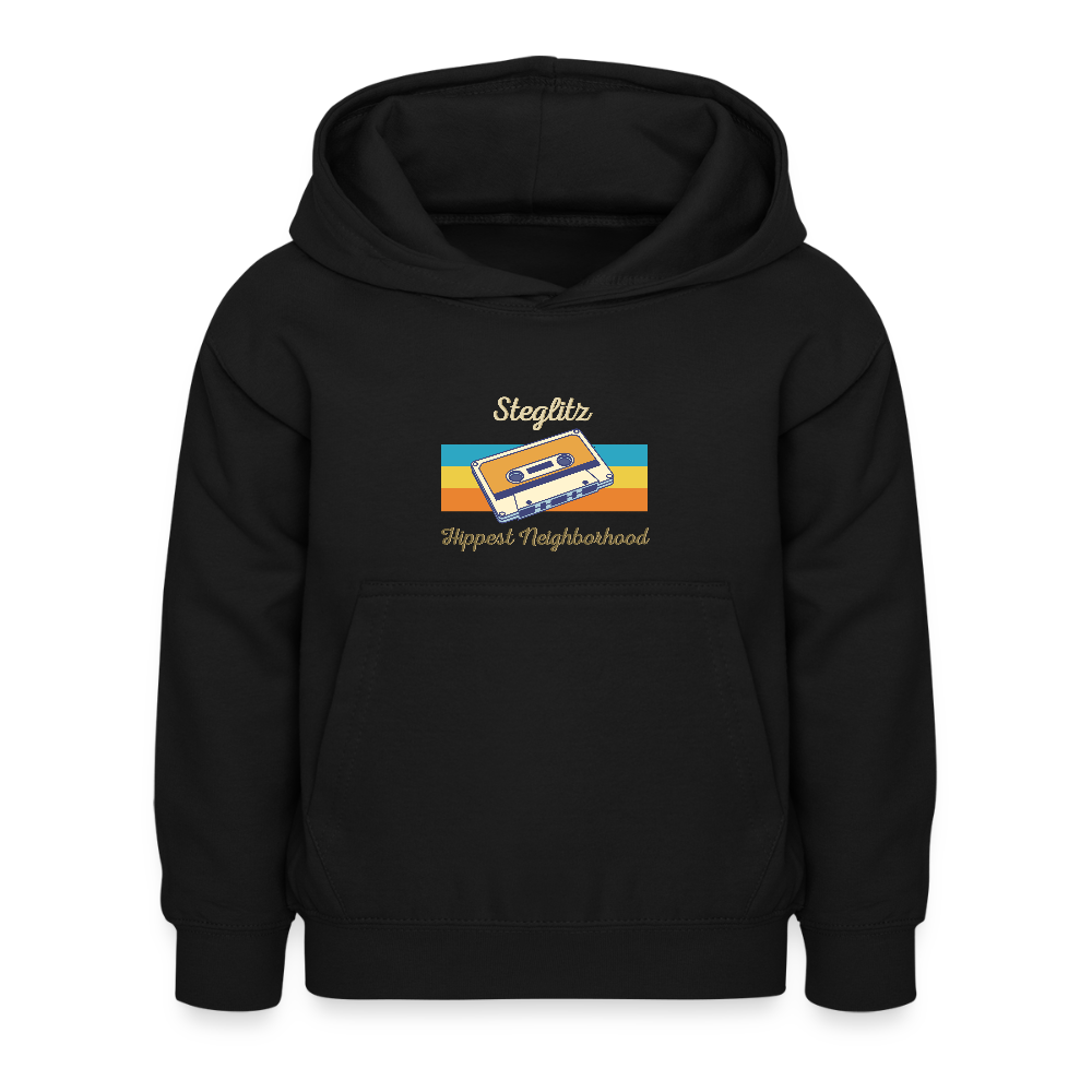 Steglitz Hippest Neighborhood - Kinder Hoodie - Schwarz