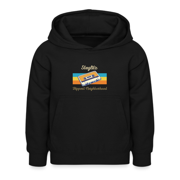 Steglitz Hippest Neighborhood - Kinder Hoodie - Schwarz