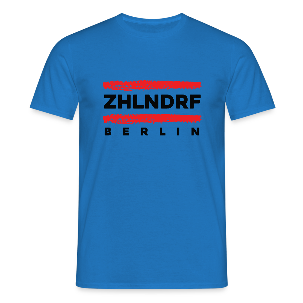 ZHLNDRF - Männer Premium T-Shirt - Royalblau