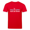 Meene Kleene macht dir Beene! - Unisex Bio T-Shirt - Rot