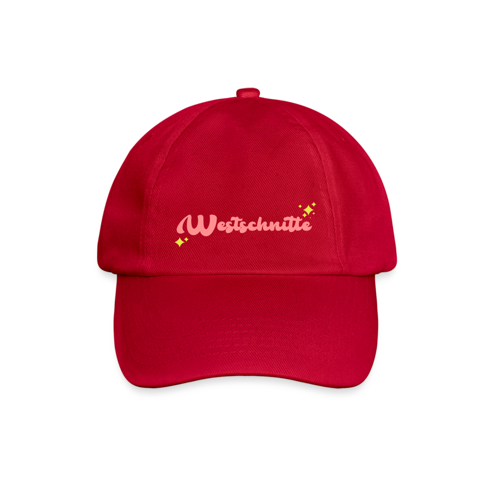 Westschnitte - Baseball Cap - klassisch Rot