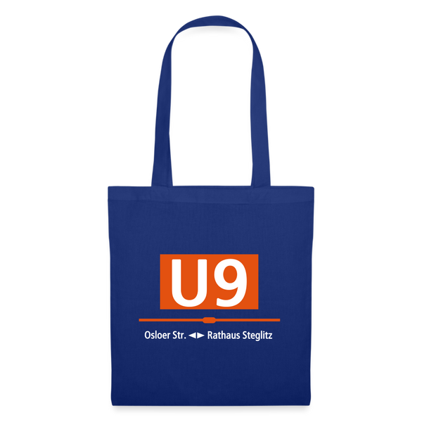 U9 - Stoffbeutel - Royalblau