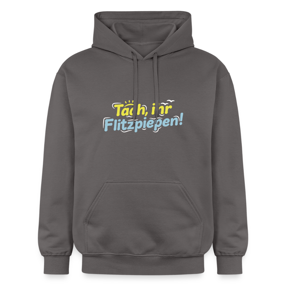 Tach, ihr Flitzpiepen! - Hoodie - Dunkelgrau