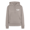 Jlücklich - Frauen Premium Hoodie - Taupe
