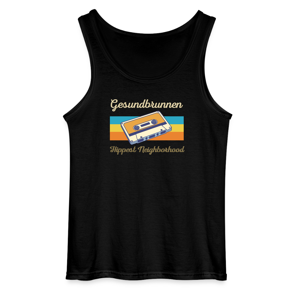 Gesundbrunnen Hippest Neighborhood - Männer Tank Top - Schwarz