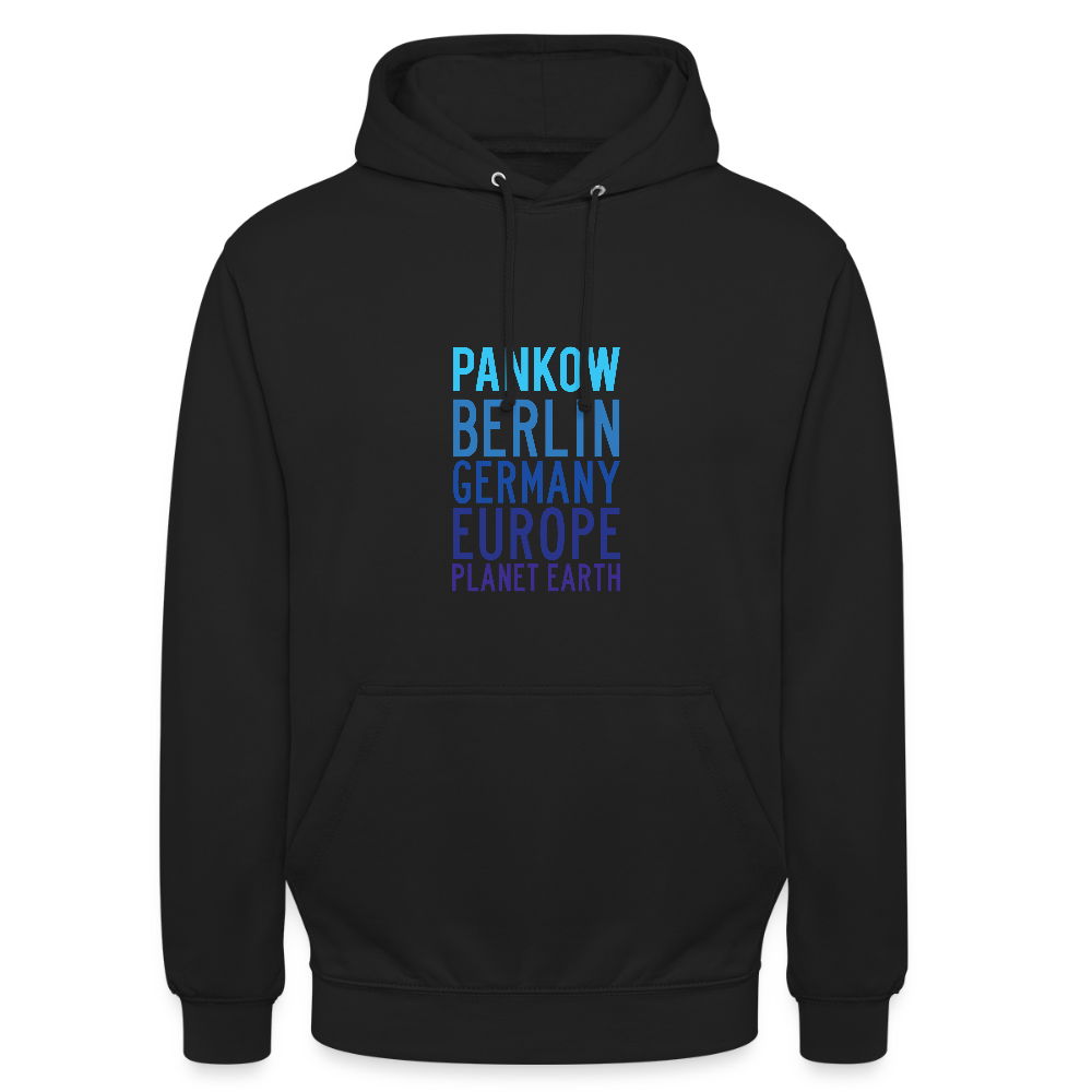 Pankow Planet Earth - Unisex Hoodie - Schwarz