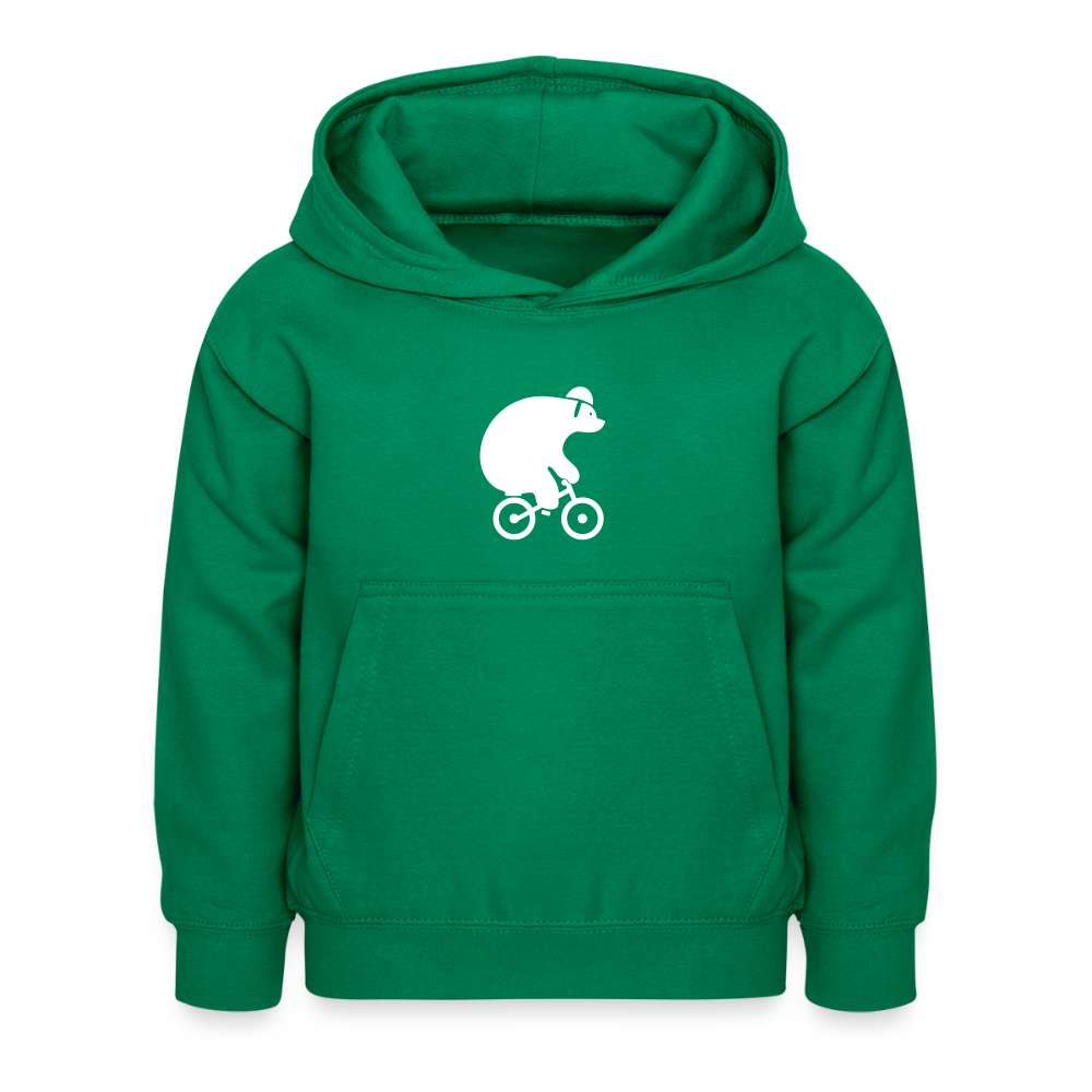 Fahrradbär - Kinder Hoodie - Kelly Green