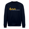 Lächeln is keen Jesichtsbruch - Unisex Bio Sweatshirt - Navy