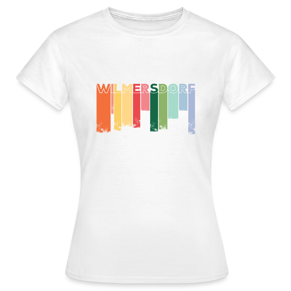 Wilmersdorf Regen - Frauen Premium T-Shirt - Weiß