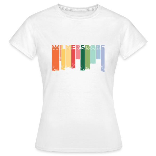 Wilmersdorf Regen - Frauen Premium T-Shirt - Weiß