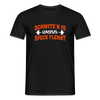 Schwitz'n is wenn Speck flennt - Männer Premium T-Shirt - Schwarz