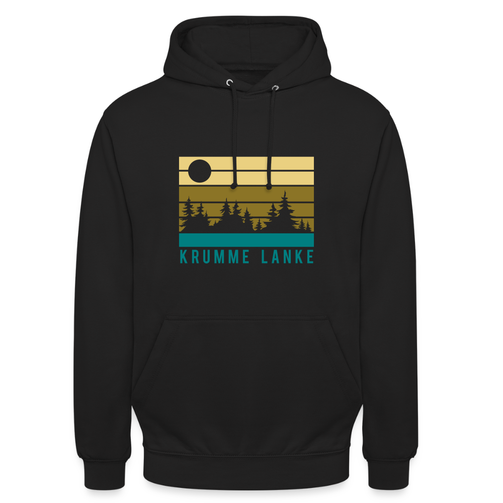 Krumme Lanke - Unisex Hoodie - Schwarz