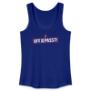 Uffjepasst! - Frauen Bio Tank Top - Königsblau