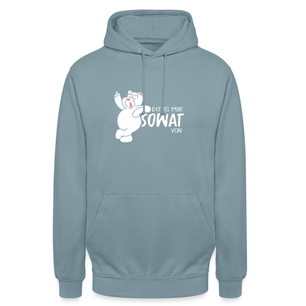 Dit is mir sowat von - Unisex Hoodie - Nebelblau