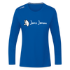 Janz Jenau - Frauen Sport Langarmshirt - Royalblau
