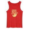 Keen Bock druff! - Männer Tank Top - Rot
