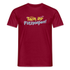 Tach, ihr Flitzpiepen! - Männer Premium T-Shirt - Ziegelrot