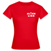 Jlücklich - Frauen Premium T-Shirt - Rot