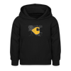 U-Bahn in Linien - Kinder Hoodie - Schwarz