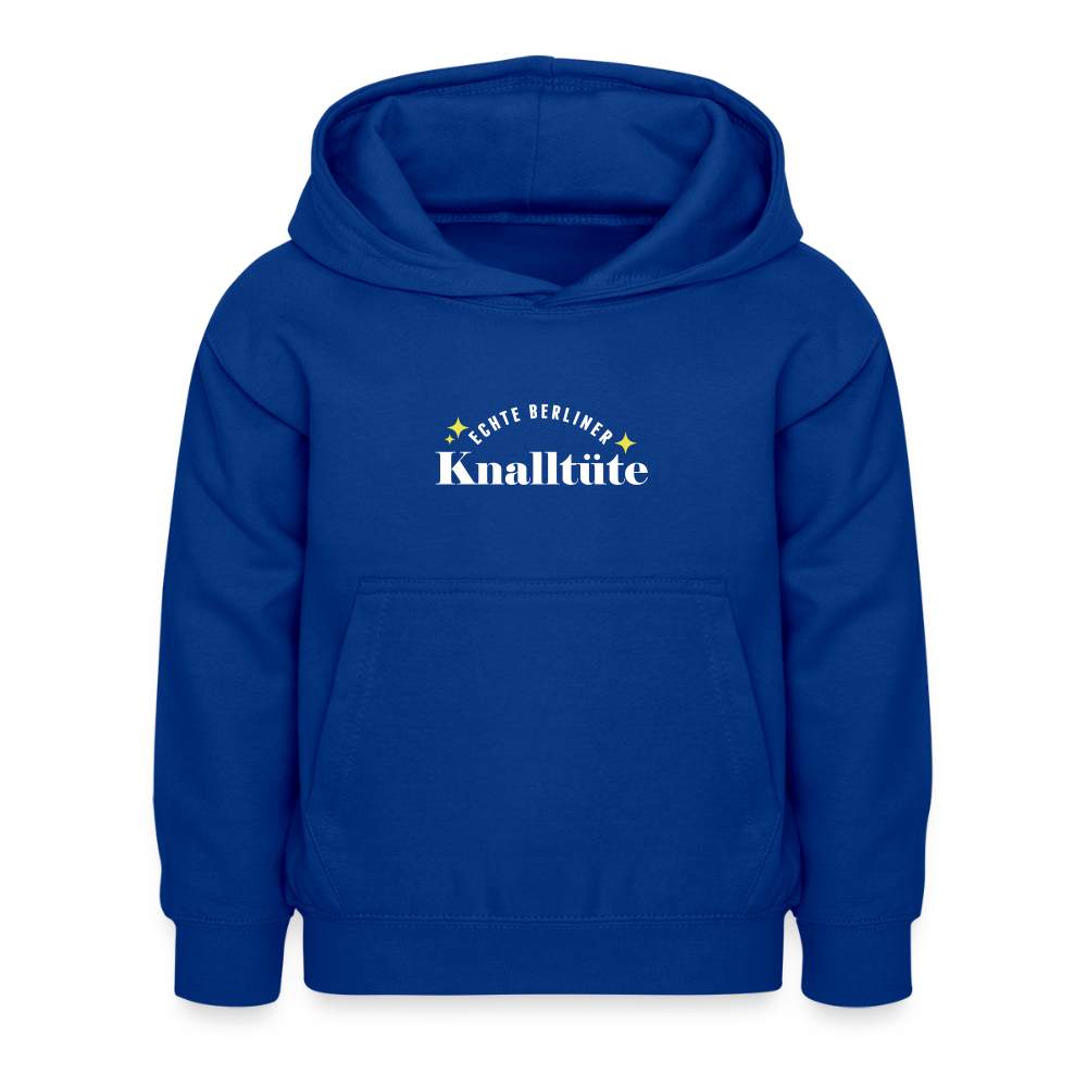 Echte Berliner Knalltüte - Kinder Hoodie - Royalblau