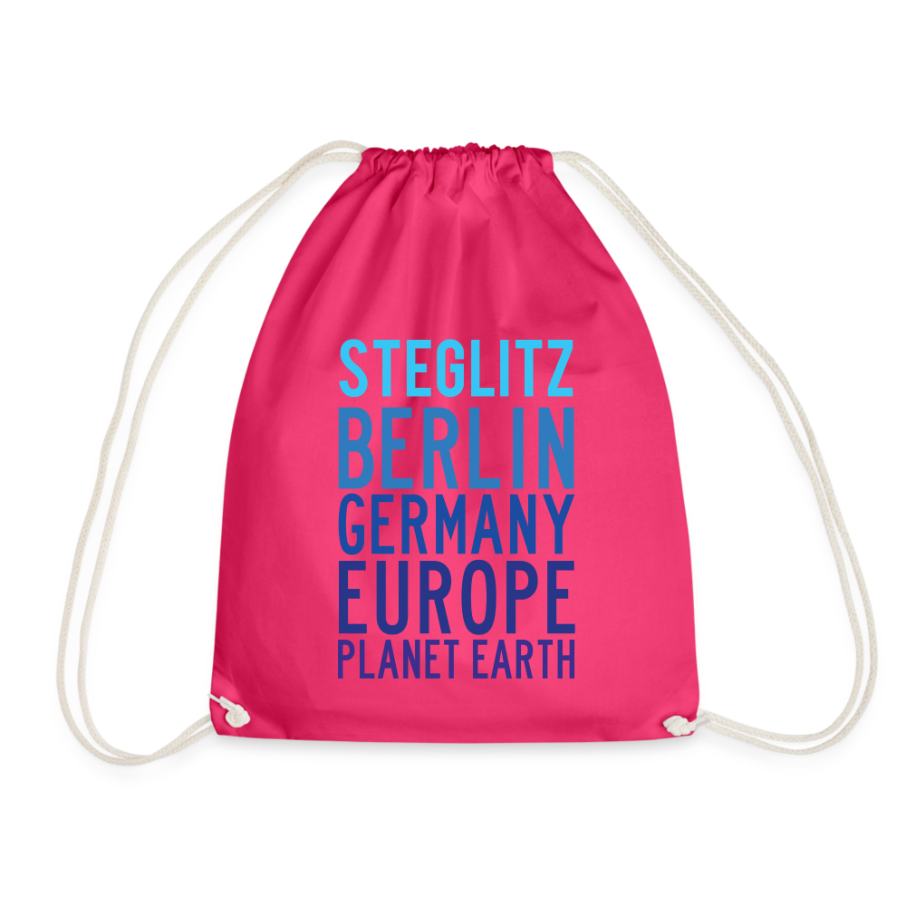 Steglitz Planet Earth - Turnbeutel - Fuchsia
