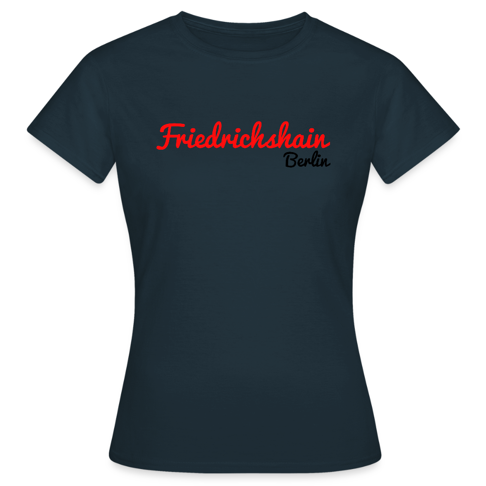 Friedrichshain Berlin - Frauen Premium T-Shirt - Navy