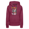 Juten Morjen, Backfeifenjesichta! - Frauen Premium Hoodie - Bordeaux