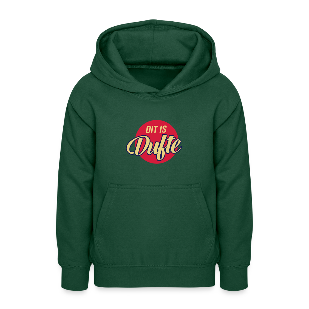 Dit Is Dufte - Teenager Hoodie - Flaschengrün