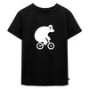 Fahrradbär - Kinder Premium T-Shirt - Schwarz