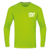 Allet Jut - Männer Sport Langamshirt - Neongrün