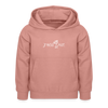 Jroßa atze - Kinder Hoodie - Altrosa