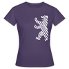 Berliner Bär im Netz - weiß - Frauen Premium T-Shirt - Dunkellila