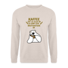 Kaffee motiviert - Unisex Pullover - Sand