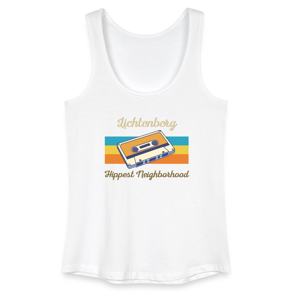 Lichtenberg Hippest Neighborhood - Frauen Bio Tank Top - Weiß