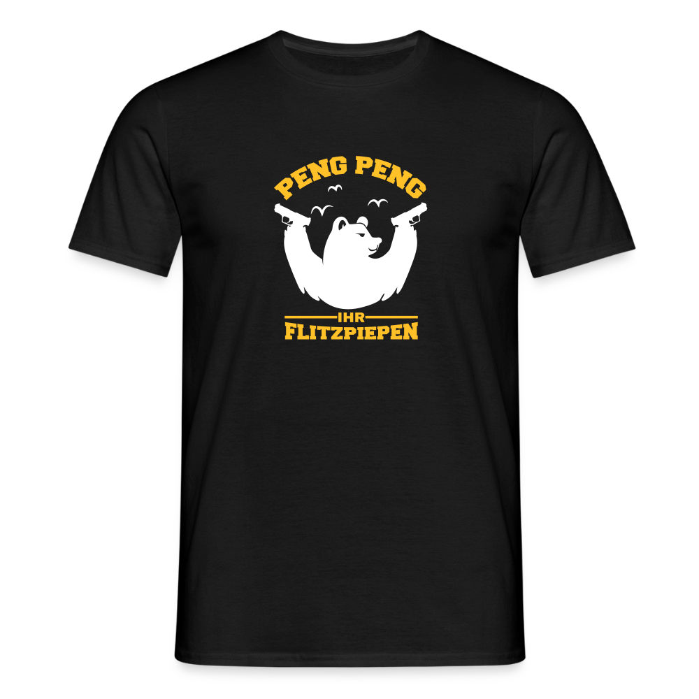 Peng Peng - Männer Premium T-Shirt - Schwarz
