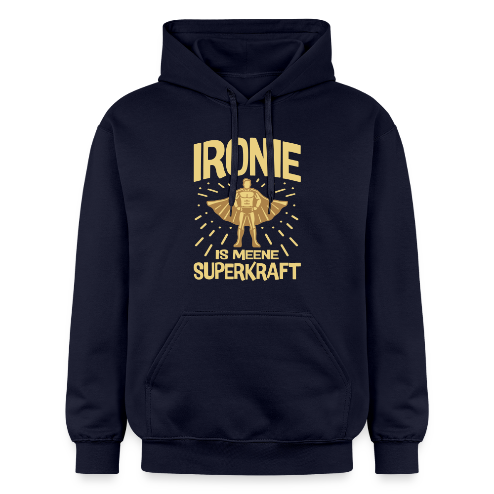Ironie is meene Superkraft! - Hoodie - Navy