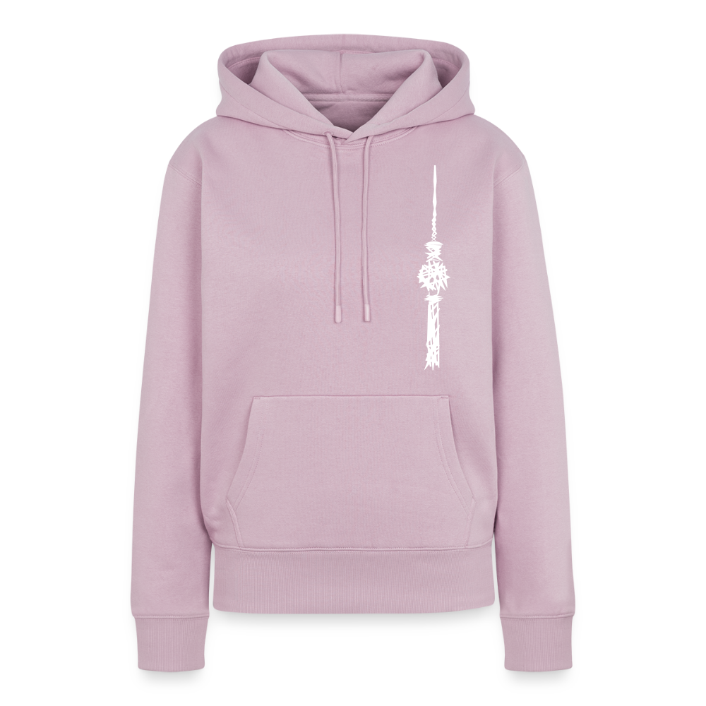 Fernsehturm Zick zack - Frauen Premium Hoodie - Altrosa