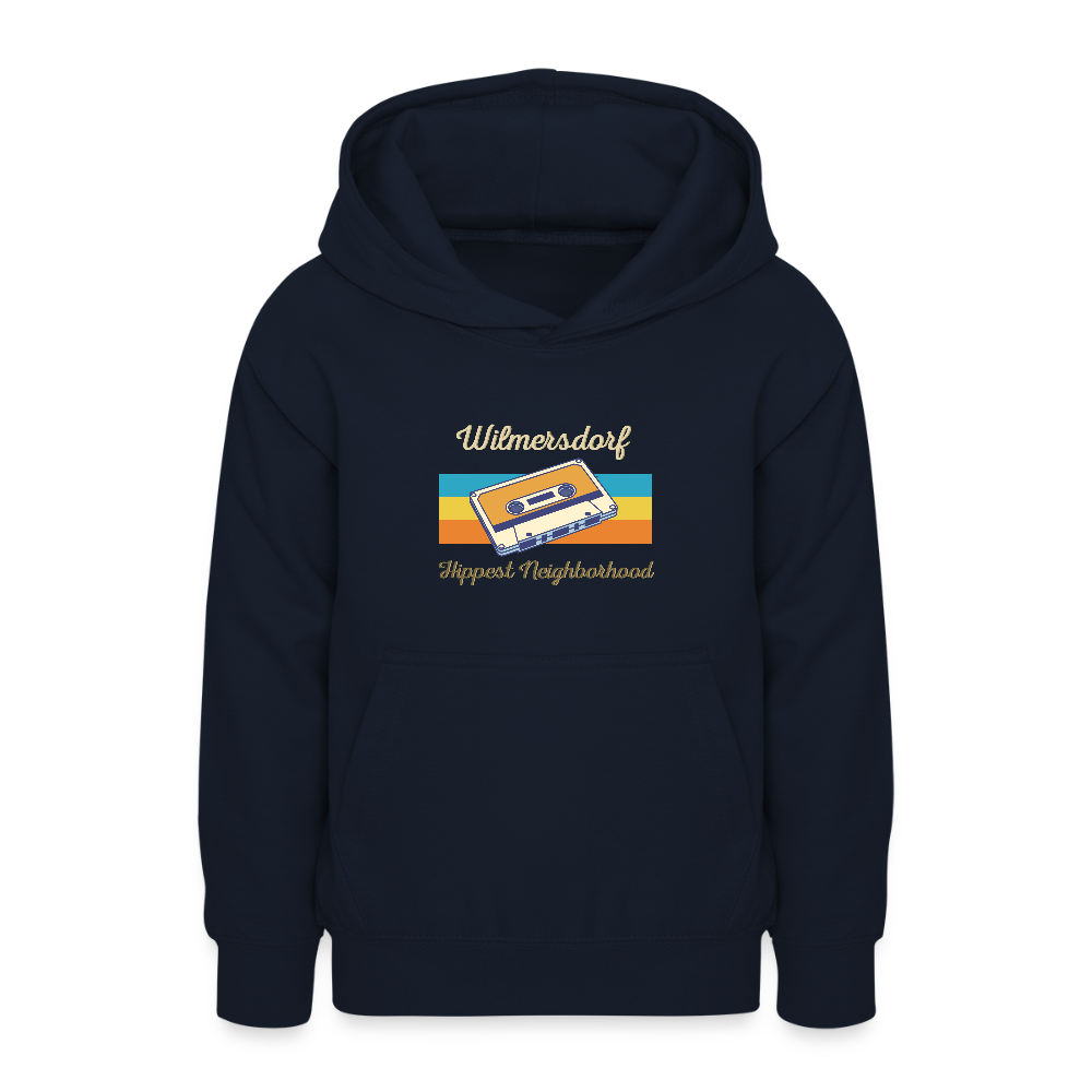 Wilmersdorf Hippest Neighborhood - Teenager Hoodie - Navy
