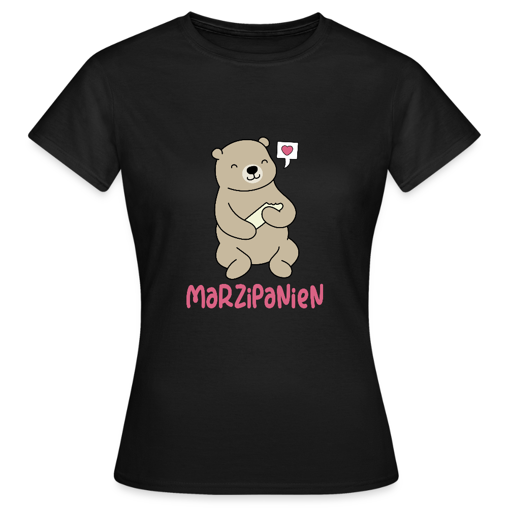 Marzipanien - Frauen Premium T-Shirt - Schwarz