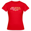 Bier einatmen, Negativität ausatmen. - Frauen Premium T-Shirt - Rot