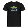 Kurz anjebunden, lang im Jedächtnis. - Männer Premium T-Shirt - Schwarz