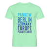 Pankow Planet Earth - Männer Premium T-Shirt - Mintgrün