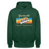 Grunewald Hippest Neighborhood - Unisex Hoodie - Flaschengrün