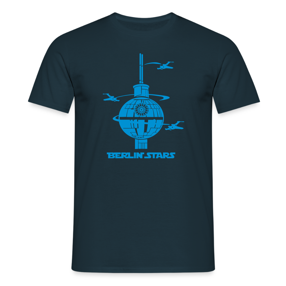 Berlin Stars - blau - Männer Premium T-Shirt - Navy