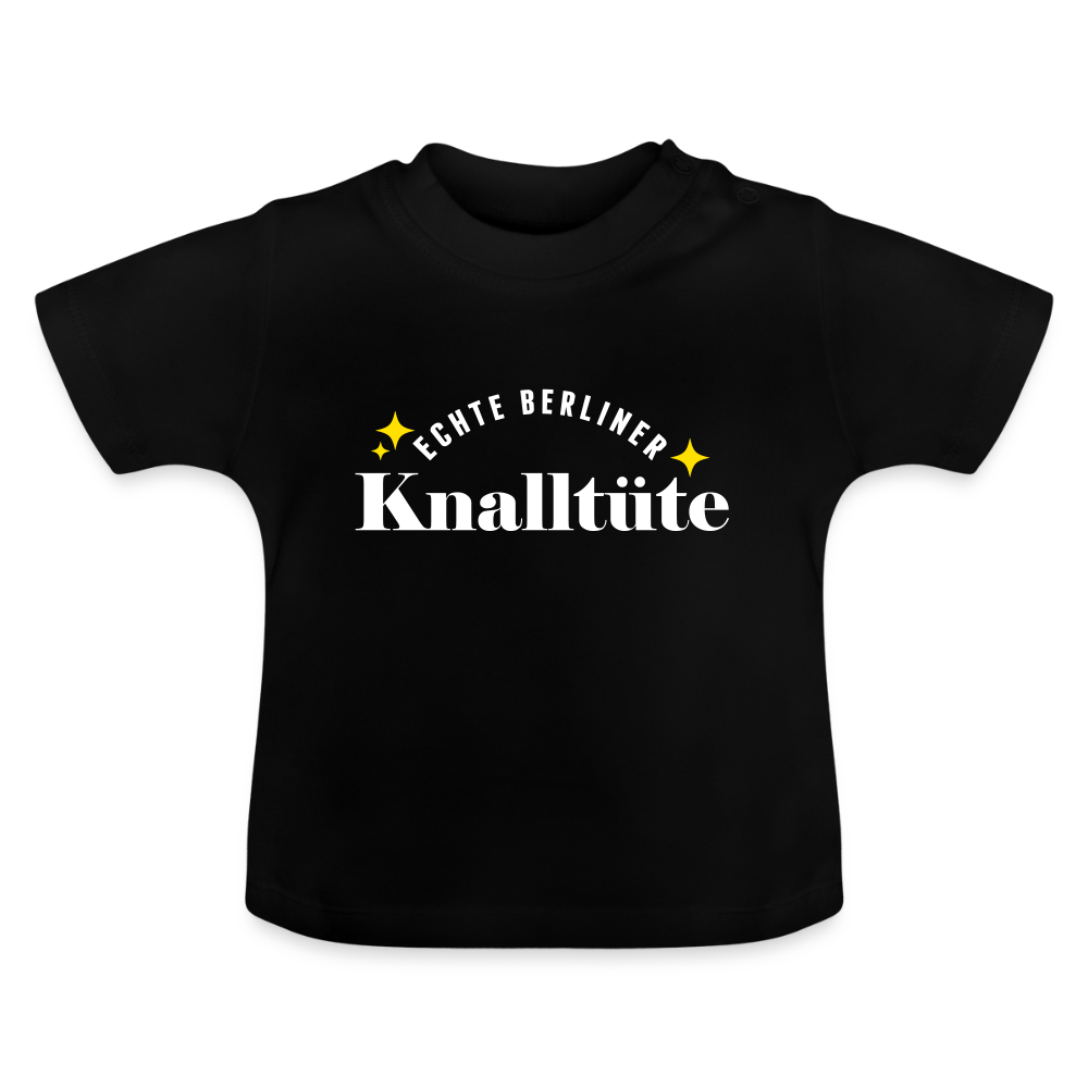 Echte Berliner Knalltüte - Baby T-Shirt - Schwarz