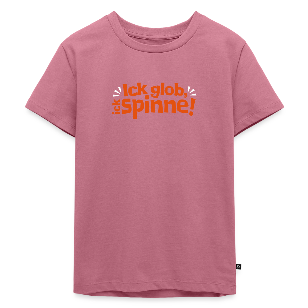 Ick glob, ick spinne! - Kinder Premium T-Shirt - Mauve