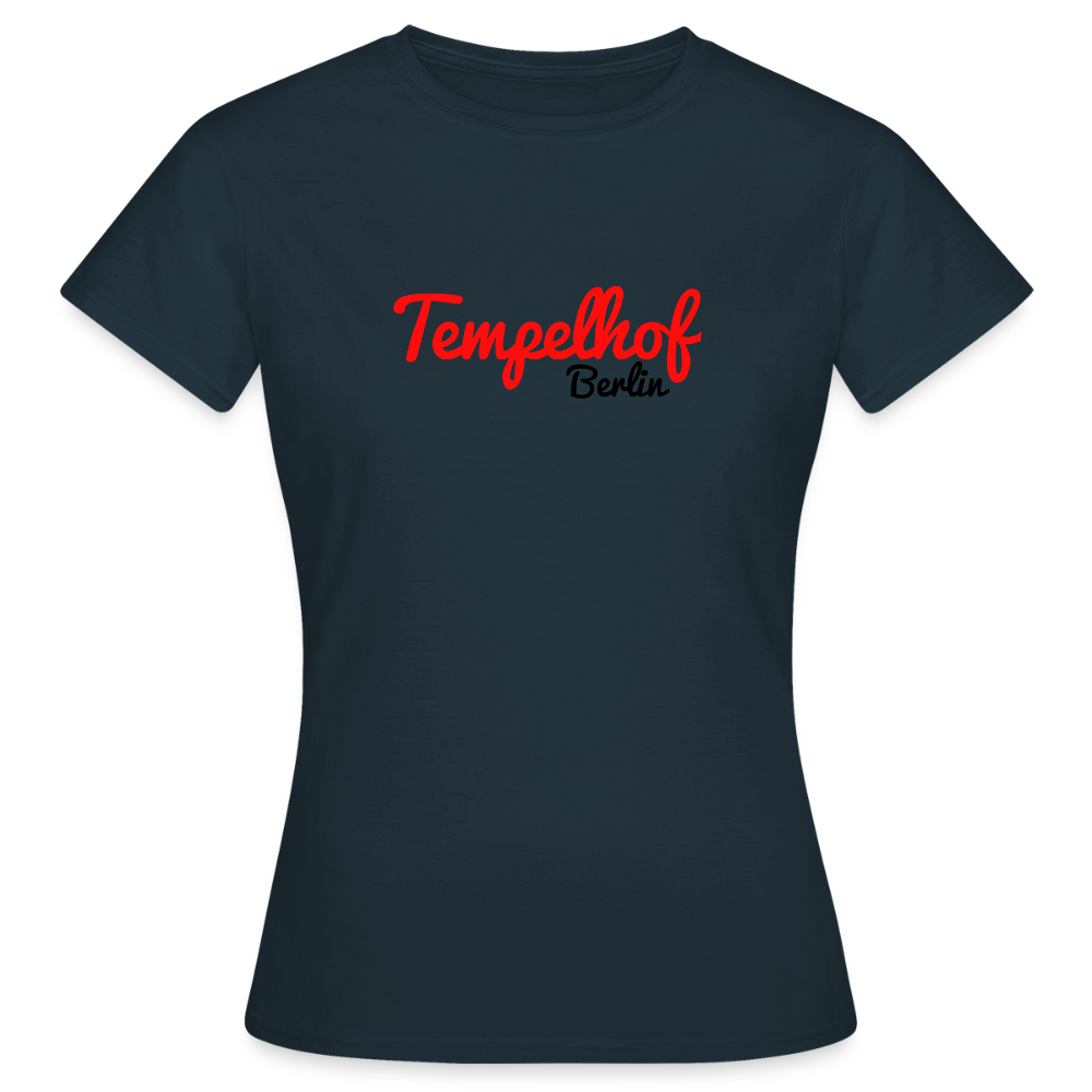 Tempelhof Berlin - Frauen Premium T-Shirt - Navy